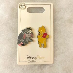 Disney Parks Collection Winnie the Pooh and Eeyore 2 Pin Set
